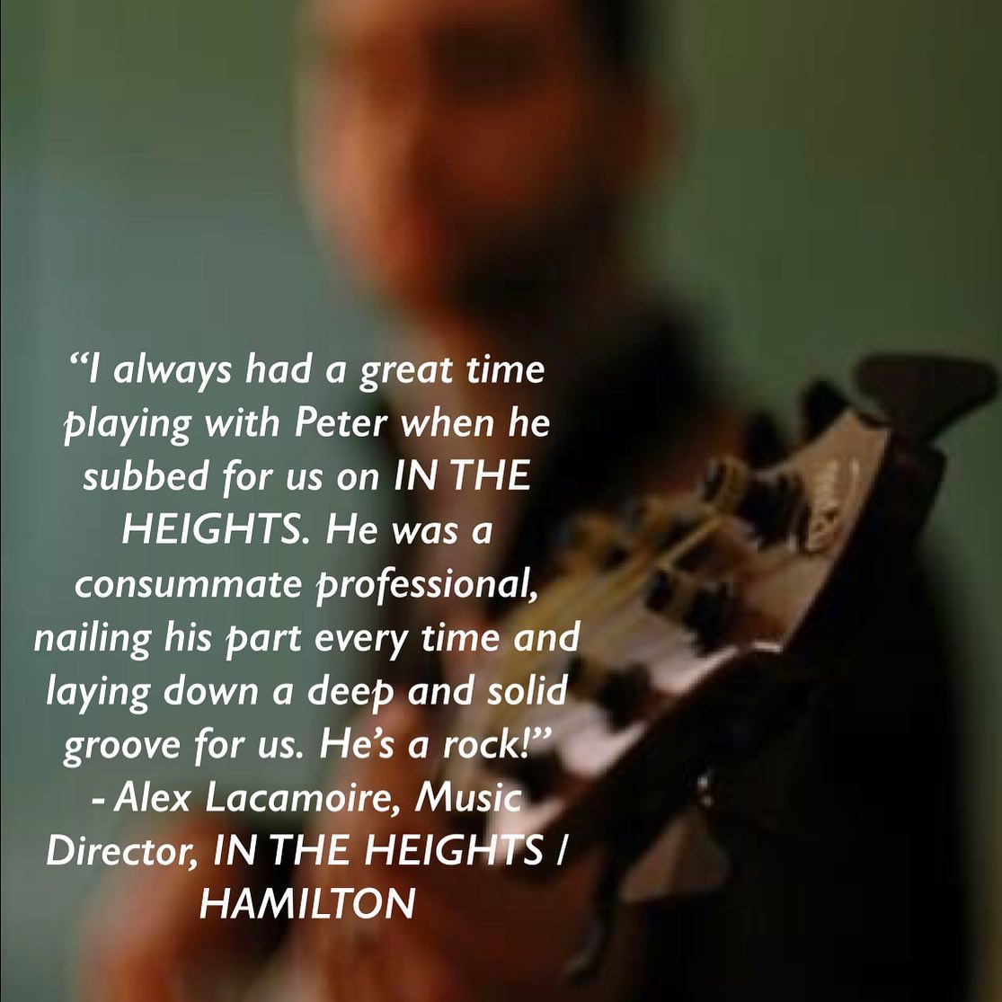 Alex Lacamoire testimonial